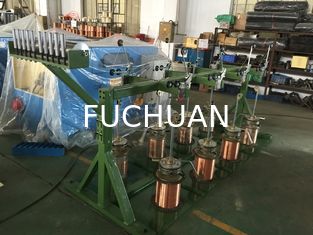 Powerful Double Twist Bunching Machine For Bare Copper Wire / Tinned Wires