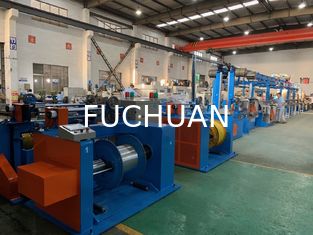 Automobile Wire Rewinding Machine 600M / Min Motor Control Cable Extrusion Line