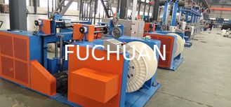 PLC Control Wire Extrusion Machine , Electric Cable Making Machine 45KW